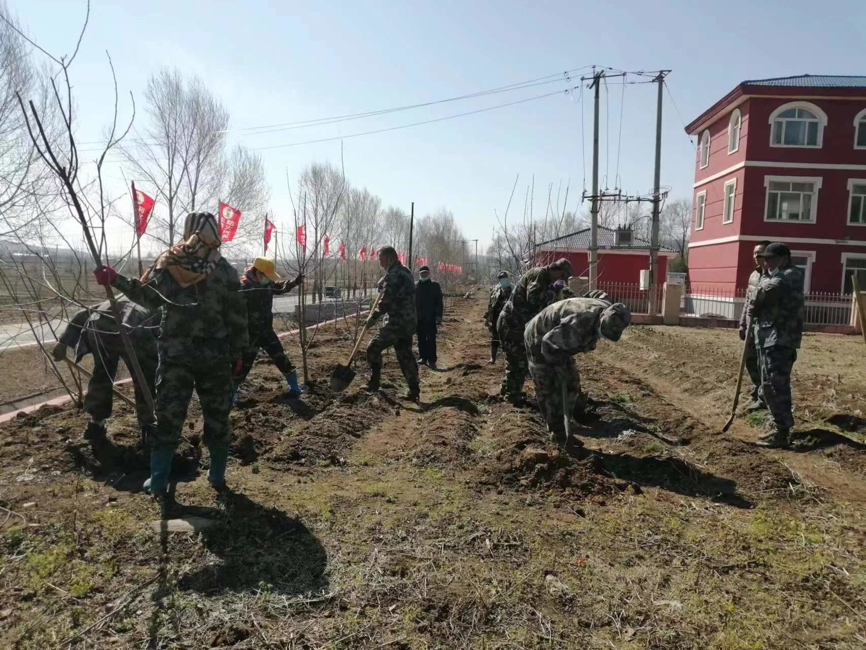图片新闻 | 舒兰市群岭林场开展义务植树&ldquo;绿&rdquo;家园活动