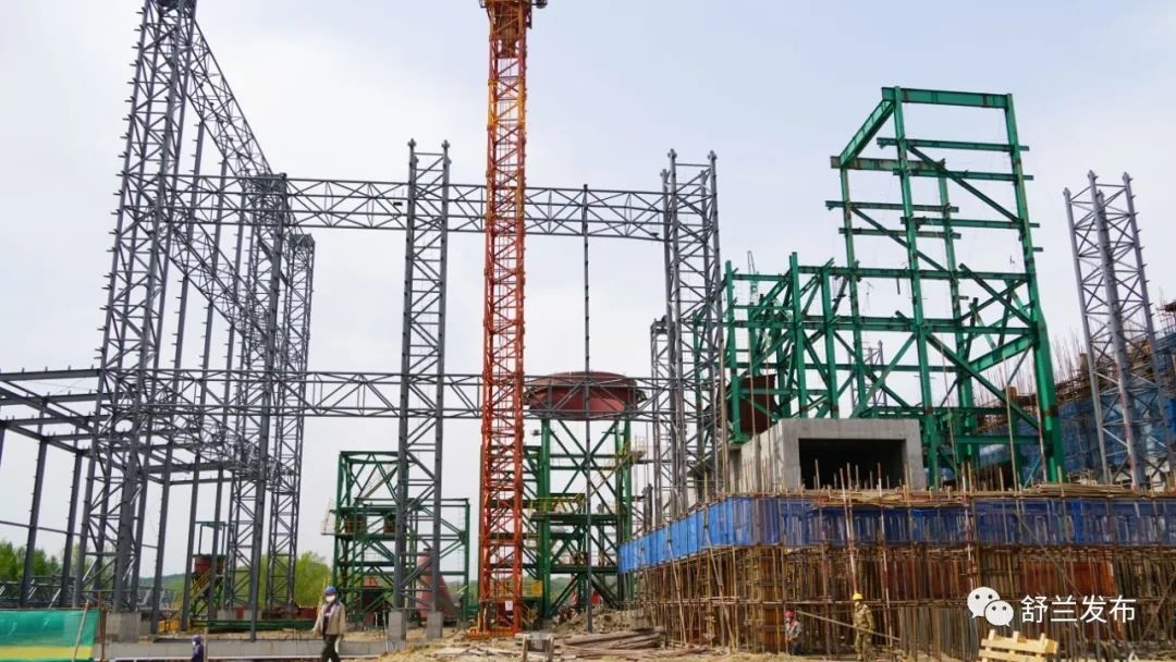 项目建设进行时丨舒兰市生活垃圾焚烧发电项目有序复工