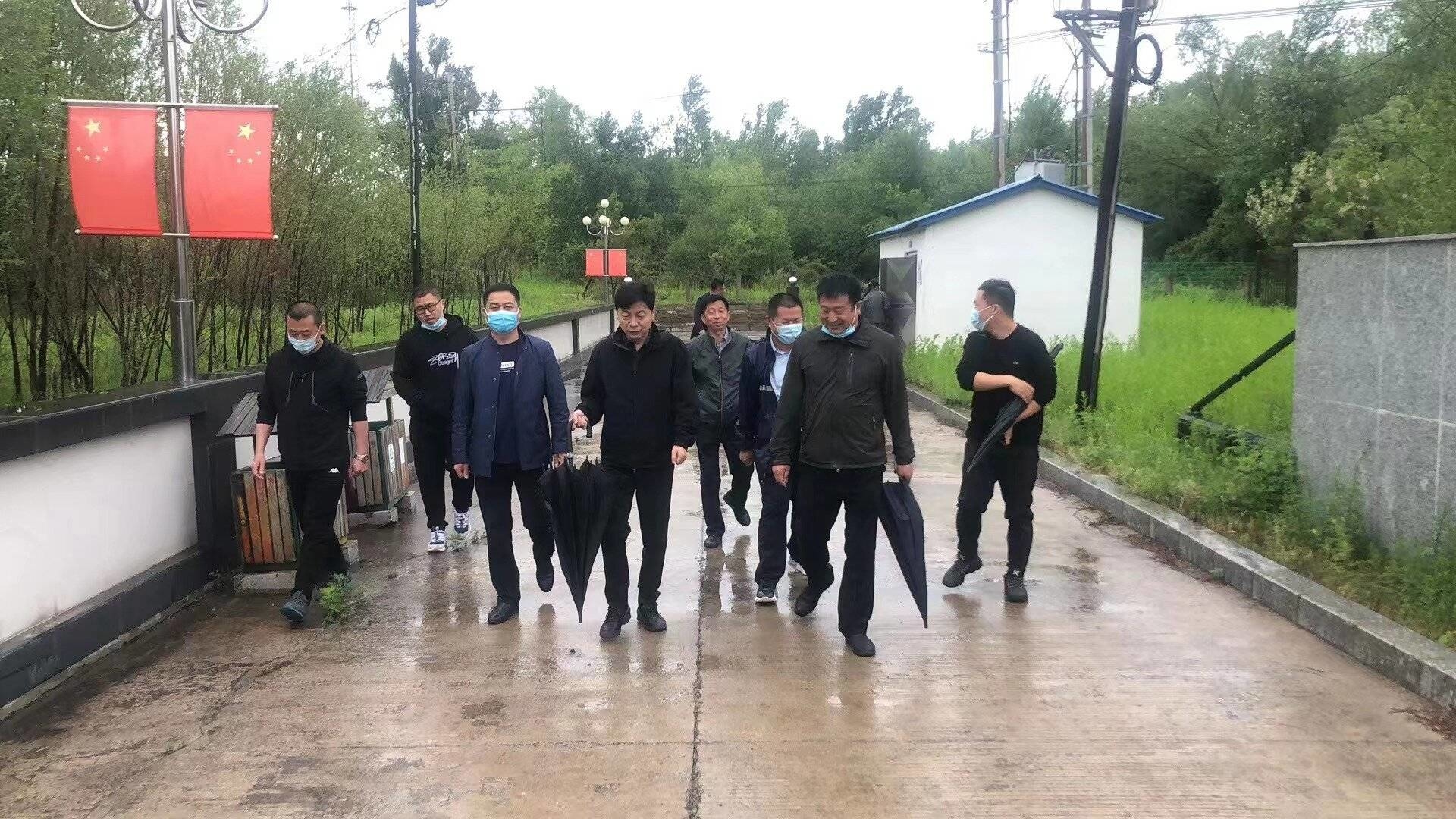 舒兰市领导督导检查防汛工作