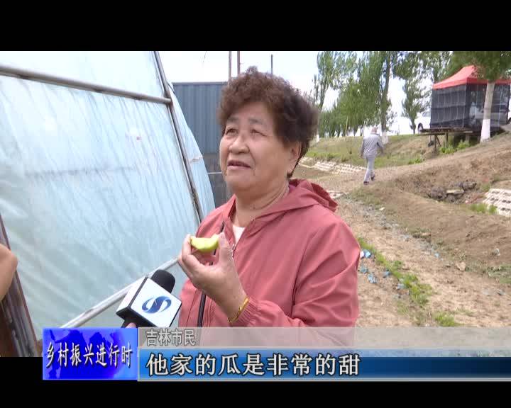 舒兰市溪河镇&ldquo;王氏&rdquo;头茬香瓜销售火爆