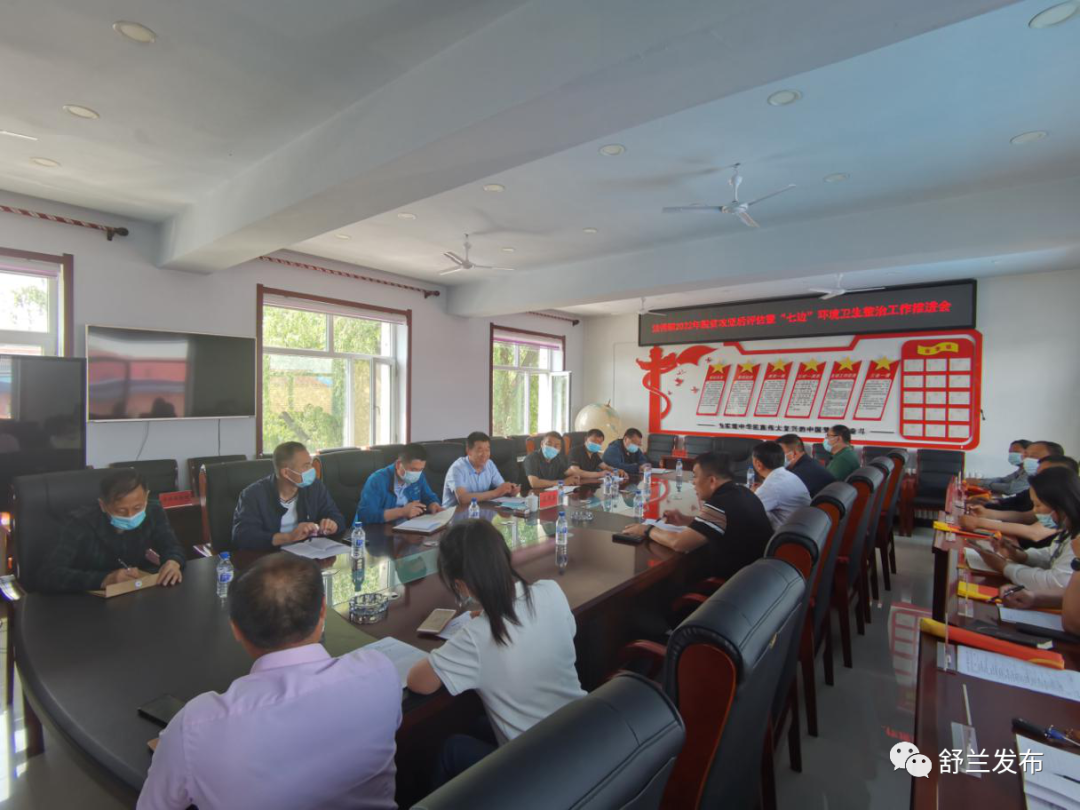 舒兰市领导到法特镇调研指导脱贫攻坚后评估和&ldquo;七边&rdquo;环境卫生治理工作