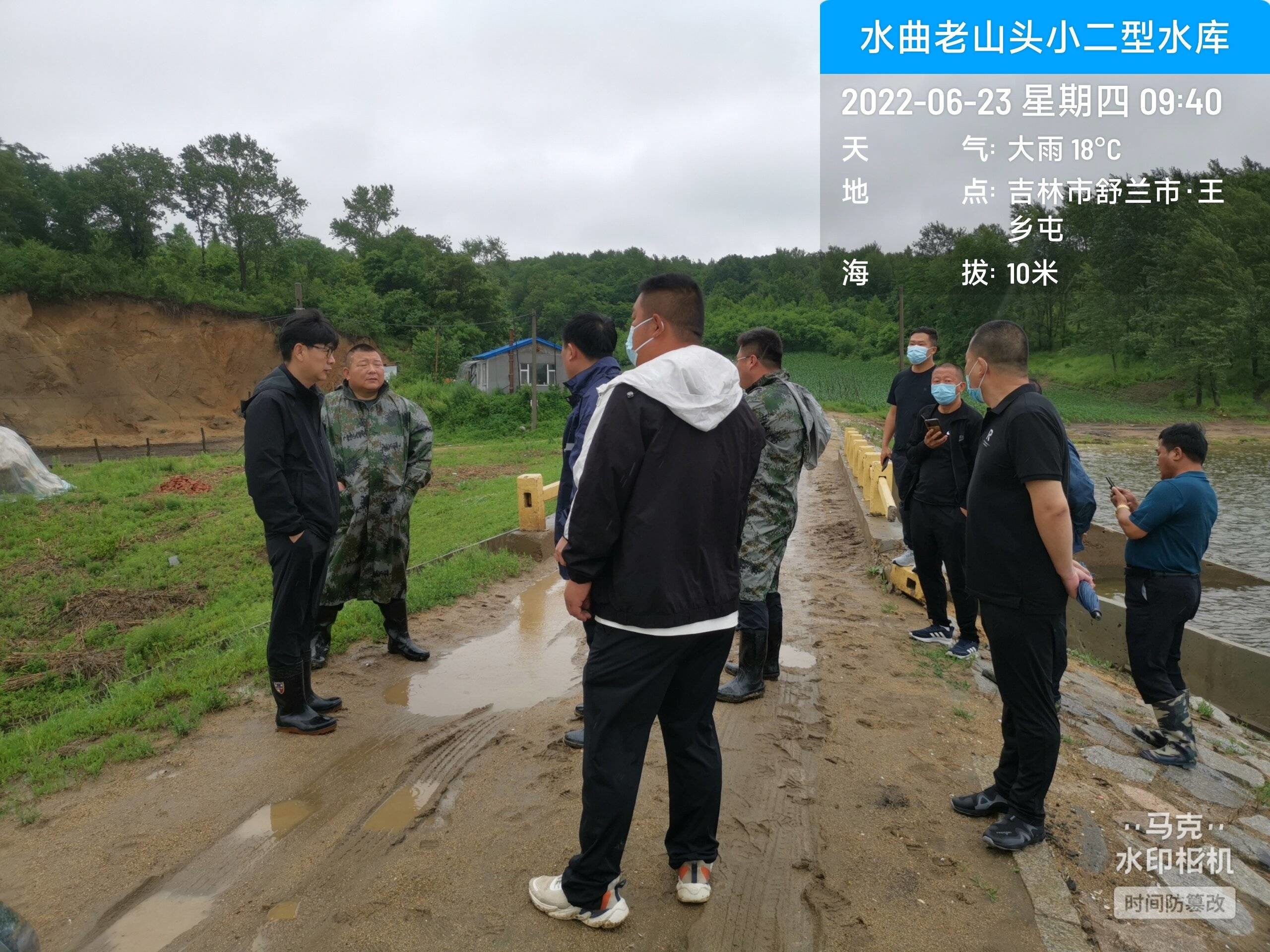 舒兰市领导检查我市防汛和安全生产工作