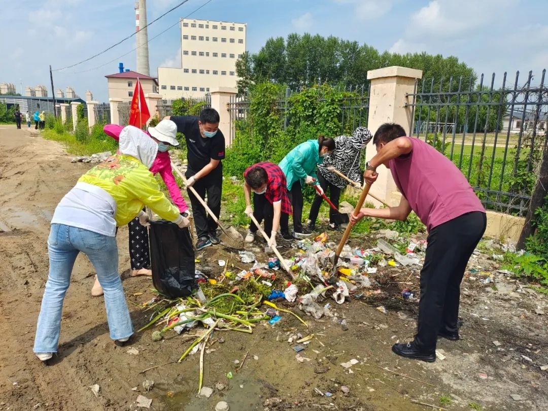 创城进行时丨舒兰市滨河街道开展&ldquo;下沉社区齐劳动 城乡优美庆七一&rdquo;主题党日活动