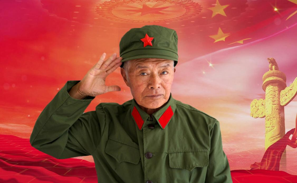 老兵风采丨金焕武