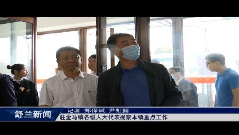 舒兰：驻金马镇各级人大代表视察本镇重点工作