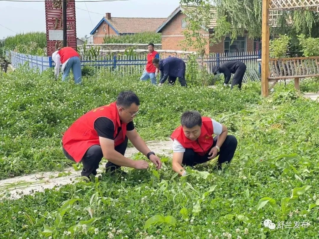 新时代文明实践丨舒兰市法特镇开展&ldquo;文明舒兰 创城有我&rdquo;志愿服务活动