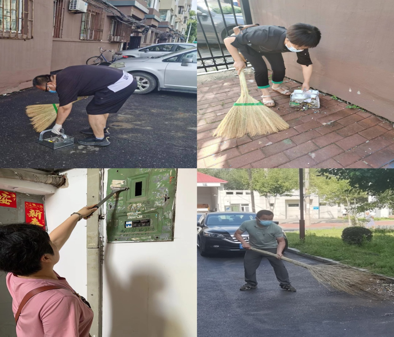 创城进行时︱舒兰市医保局：清理野广告