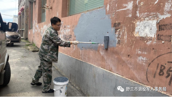 创城进行时丨舒兰市退役军人事务局：城市清洁齐出动 文明创建在行动