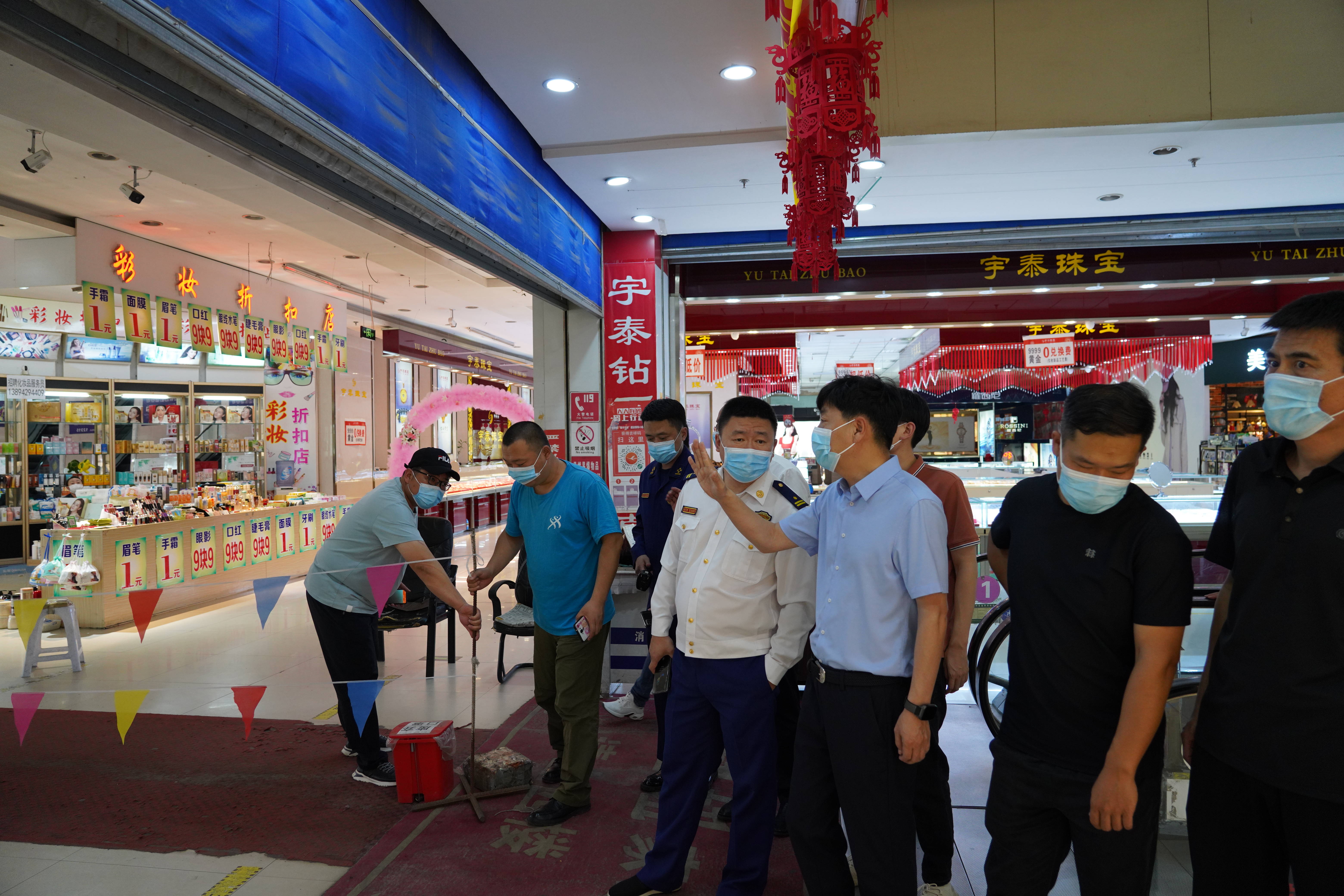 舒兰市领导检查中秋节前安全生产工作