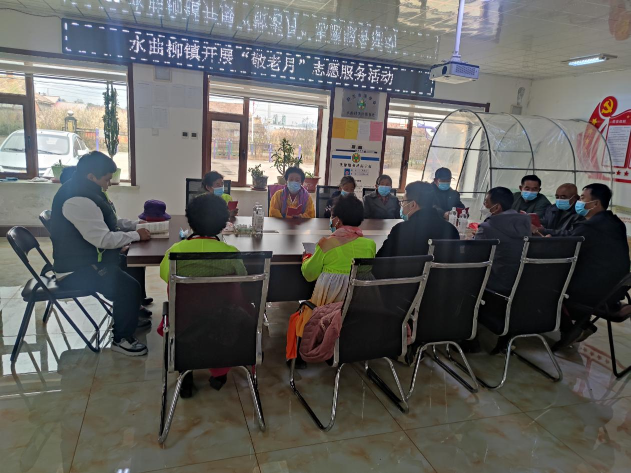 舒兰市水曲柳镇：开展&ldquo;防诈&rdquo;宣传 关爱老年群体