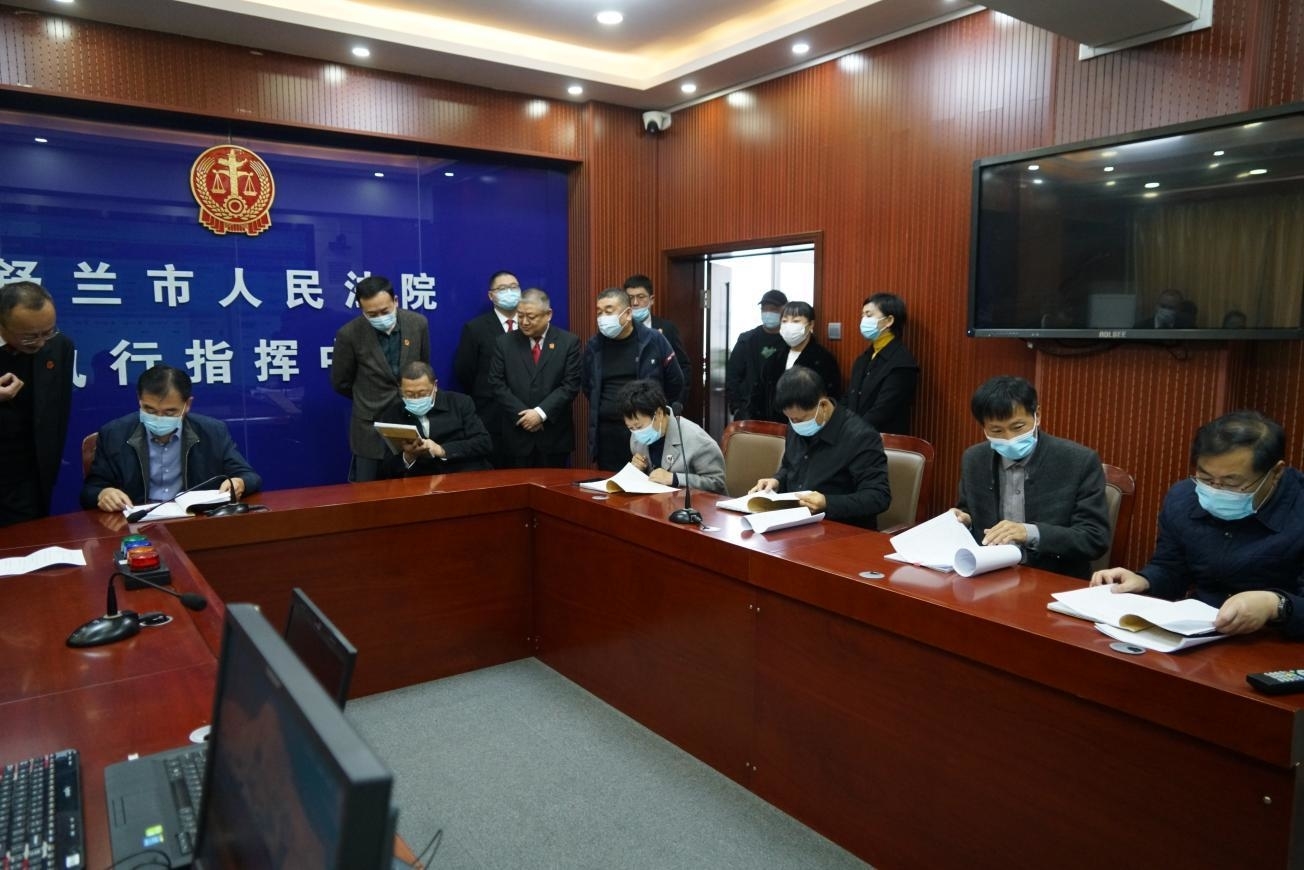 舒兰市人大常委会对市人民法院立案、执行工作进行视察