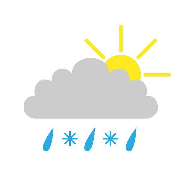 今冬首场雨雪天气，注意天气变化！