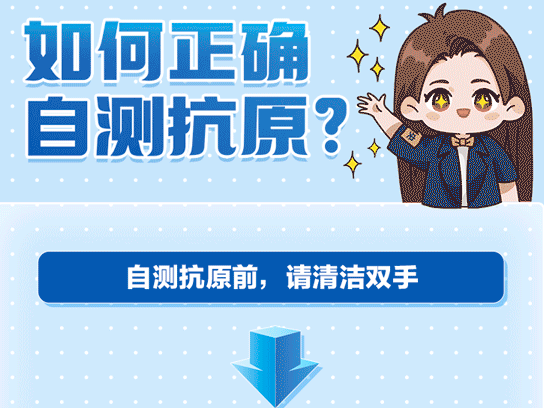 温馨提示丨手把手教学！抗原自测，这样做