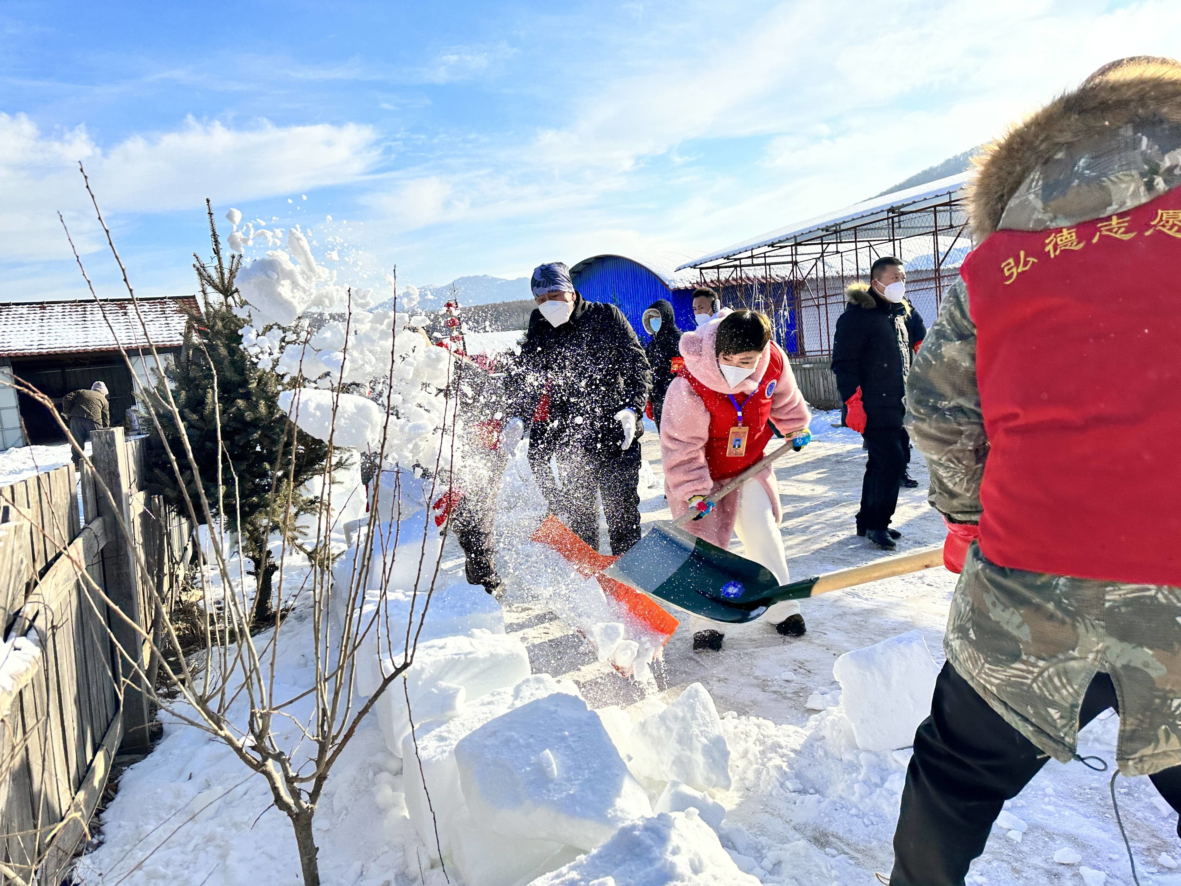 新时代文明实践丨舒兰市开展&ldquo;文明实践树新风 助力冰雪旅游季&rdquo;主题志愿服务活动