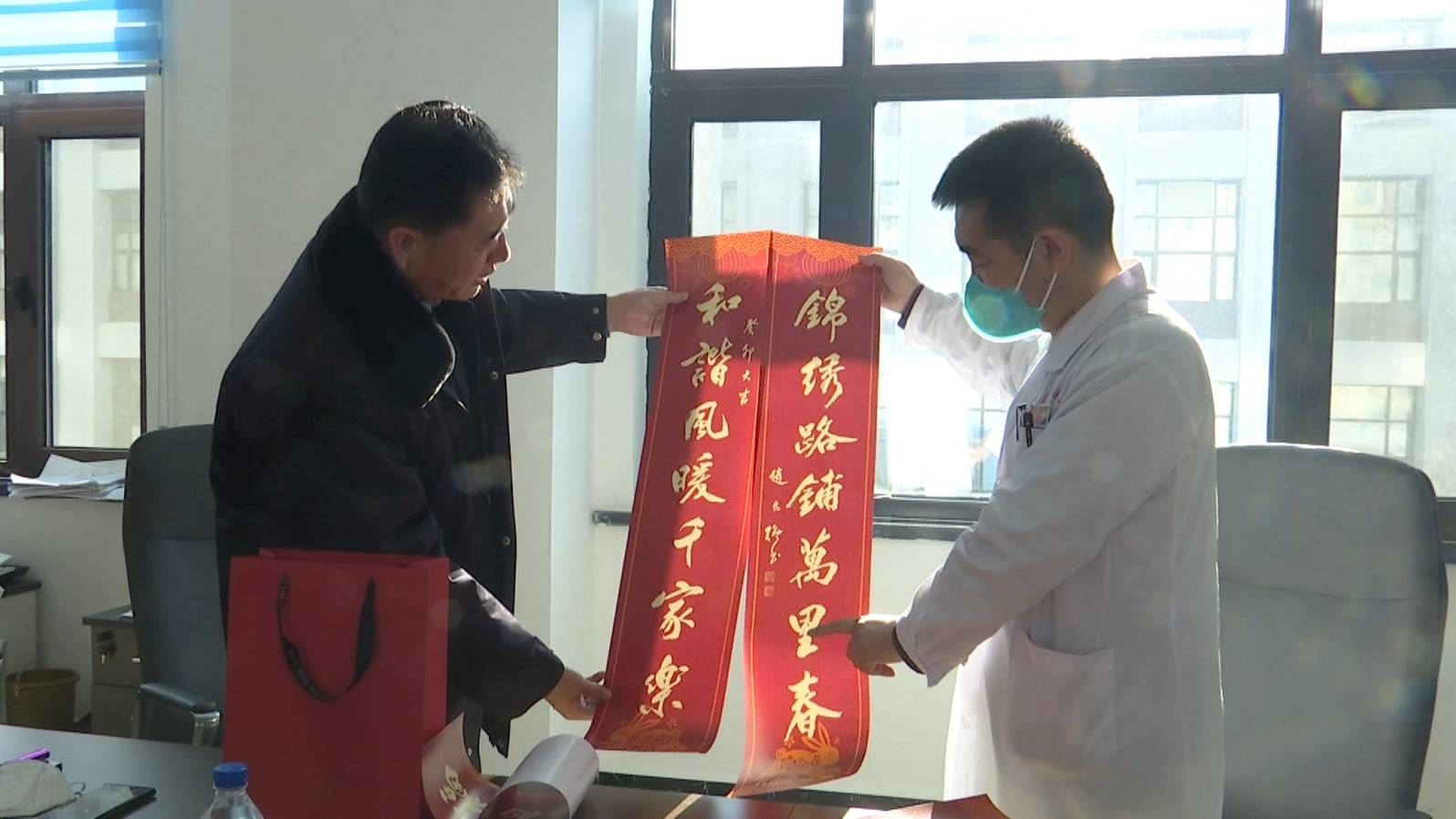 舒兰市人大常委会主任曹洪罡开展春节前走访慰问