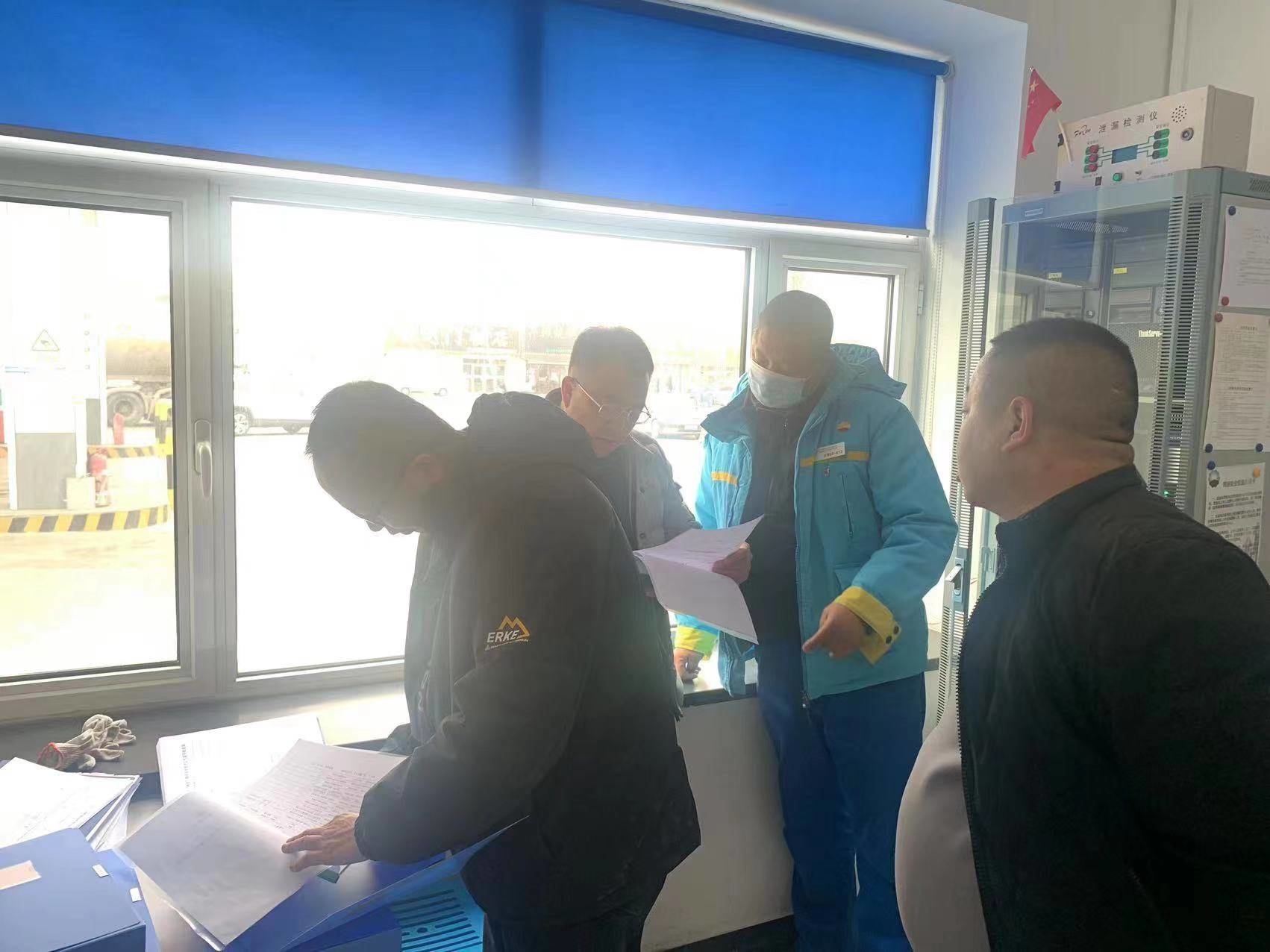 舒兰市法特镇开展安全生产检查