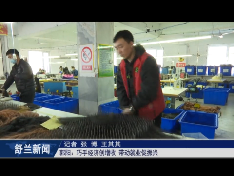 巾帼心向党 砥砺共奋进丨郭阳：巧手经济创增收 带动就业促振兴