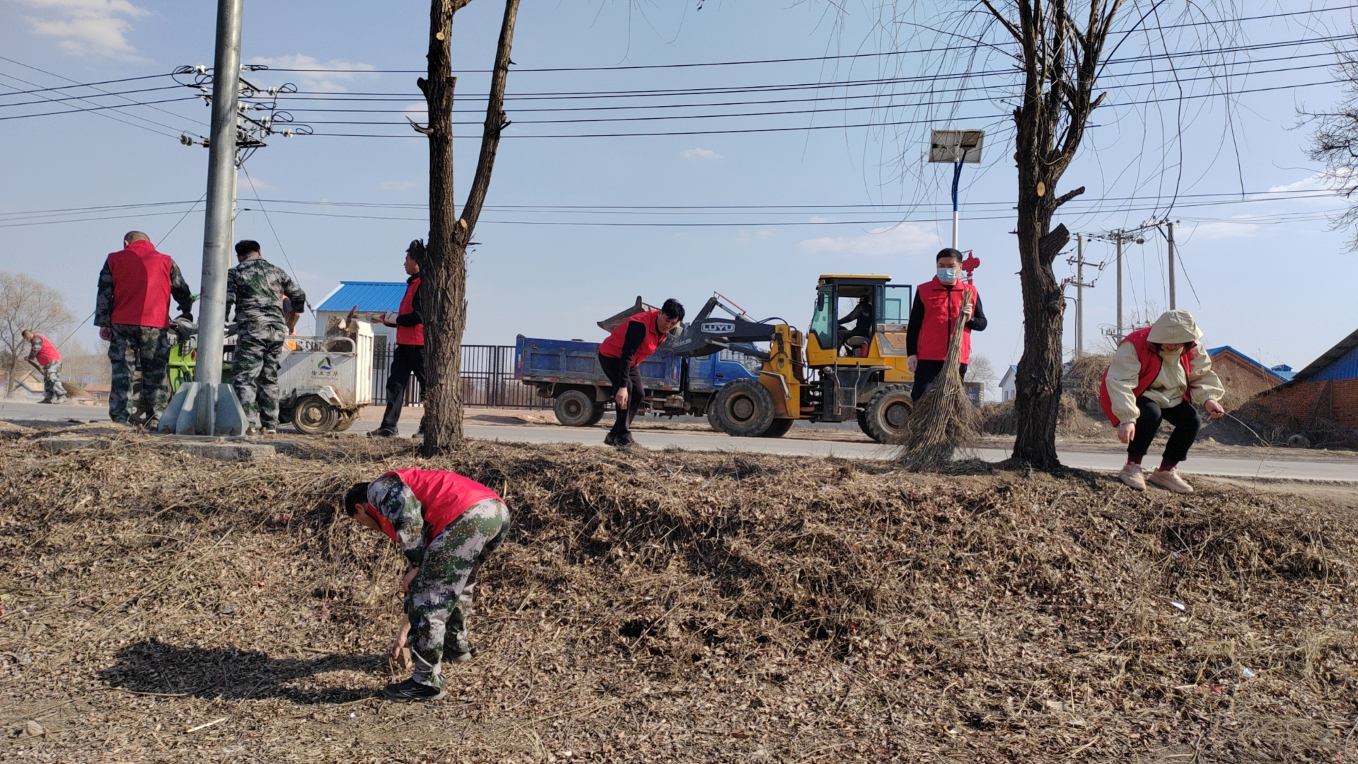 创城进行时丨舒兰市朝阳镇集中整治镇区环境卫生