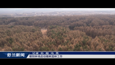 环保在行动丨舒兰市朝阳林场启动植树造林工作
