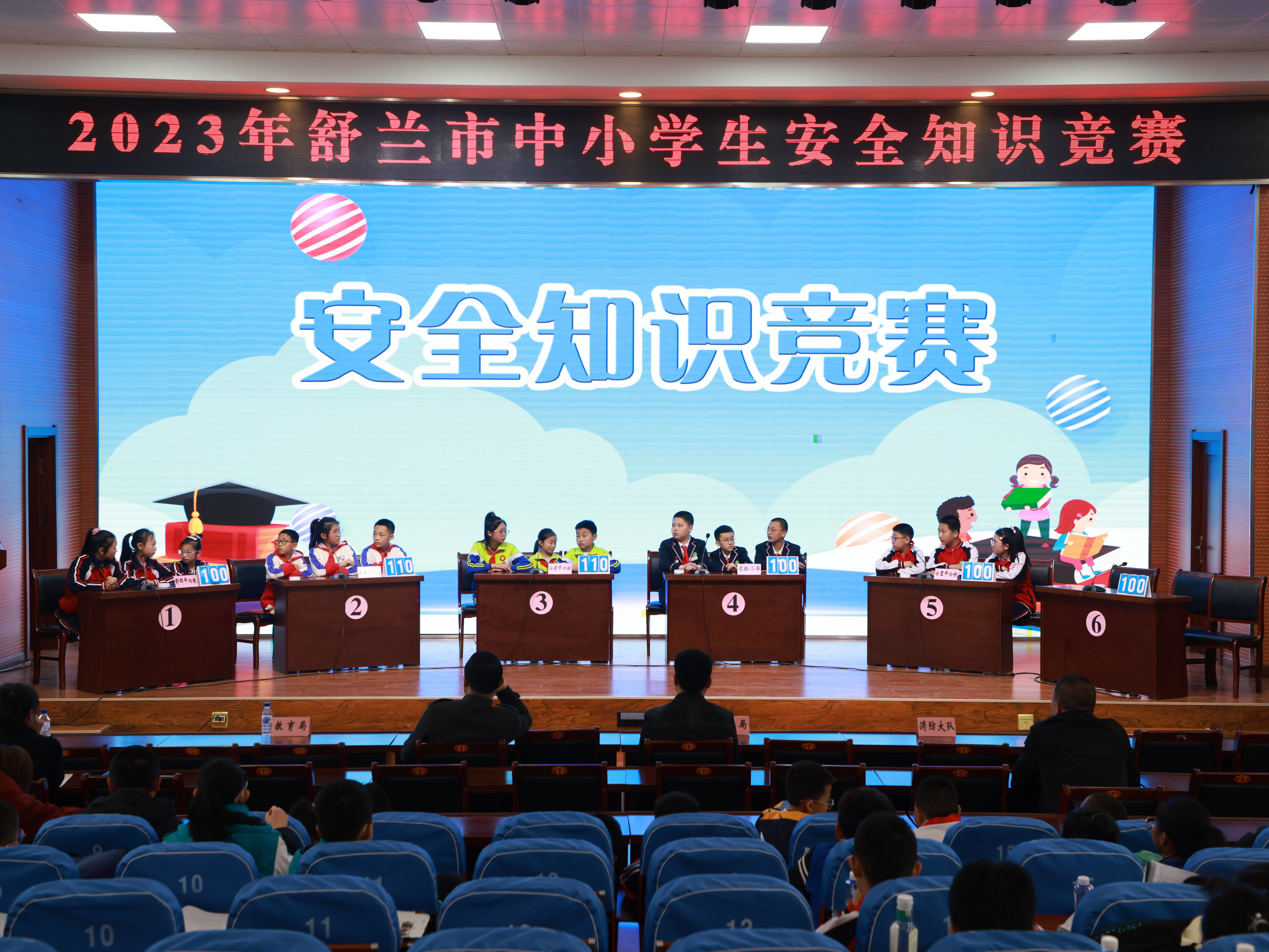 安全无小事&mdash;&mdash;舒兰市中小学生安全知识竞赛成功举办