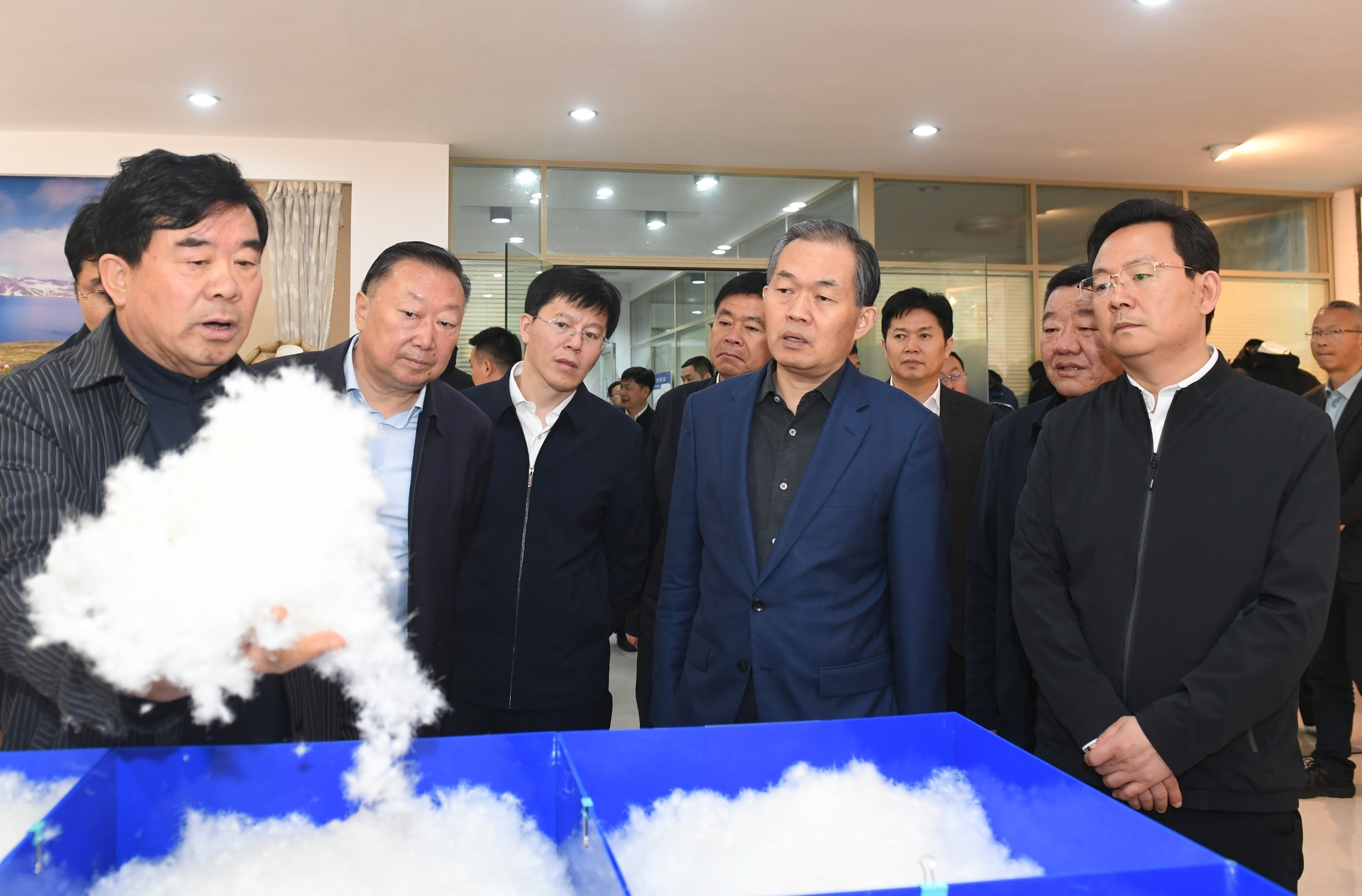 安徽省副省长张曙光到舒兰市考察白鹅产业发展工作