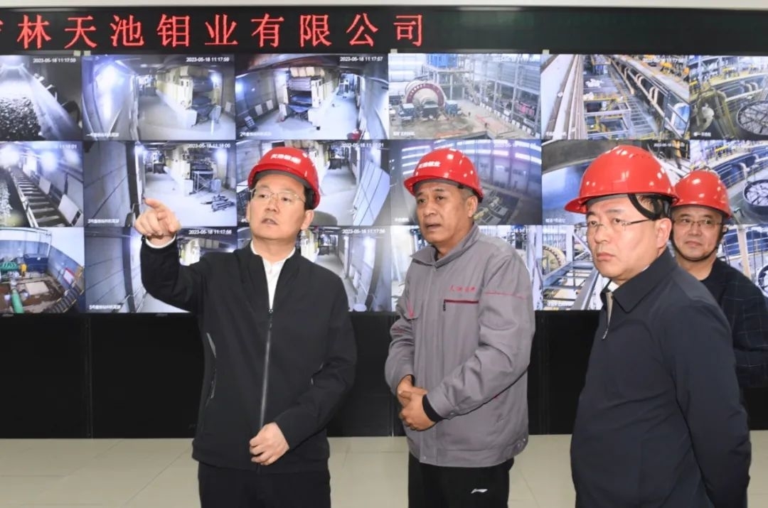 胡斌率队到舒兰市调研