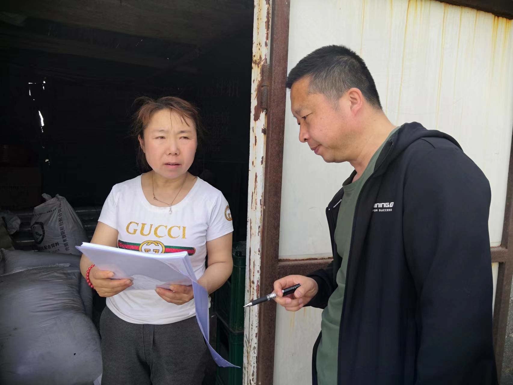 舒兰市畜牧业管理局开展白鹅养殖用药专项整治行动