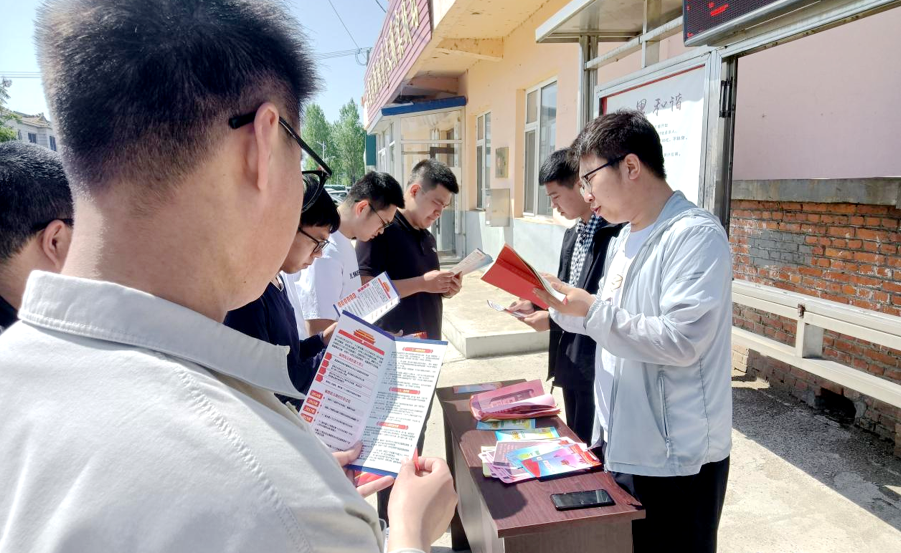 舒兰市七里乡开展《民法典》学习宣传活动