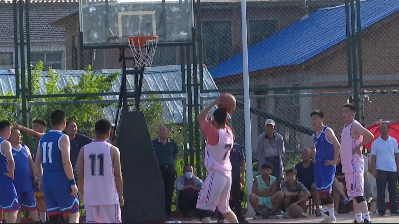 舒兰市水曲柳镇举办庆&ldquo;七一&rdquo;篮球赛