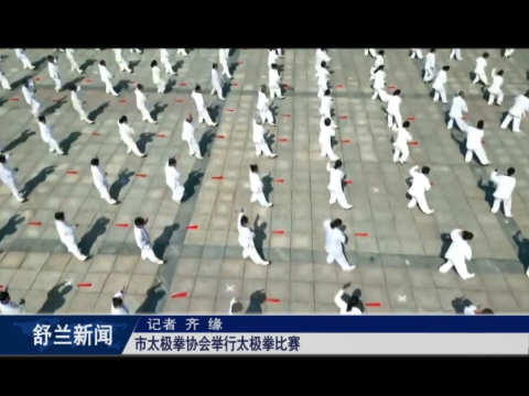 果实之夏丨舒兰市太极拳协会举行太极拳比赛