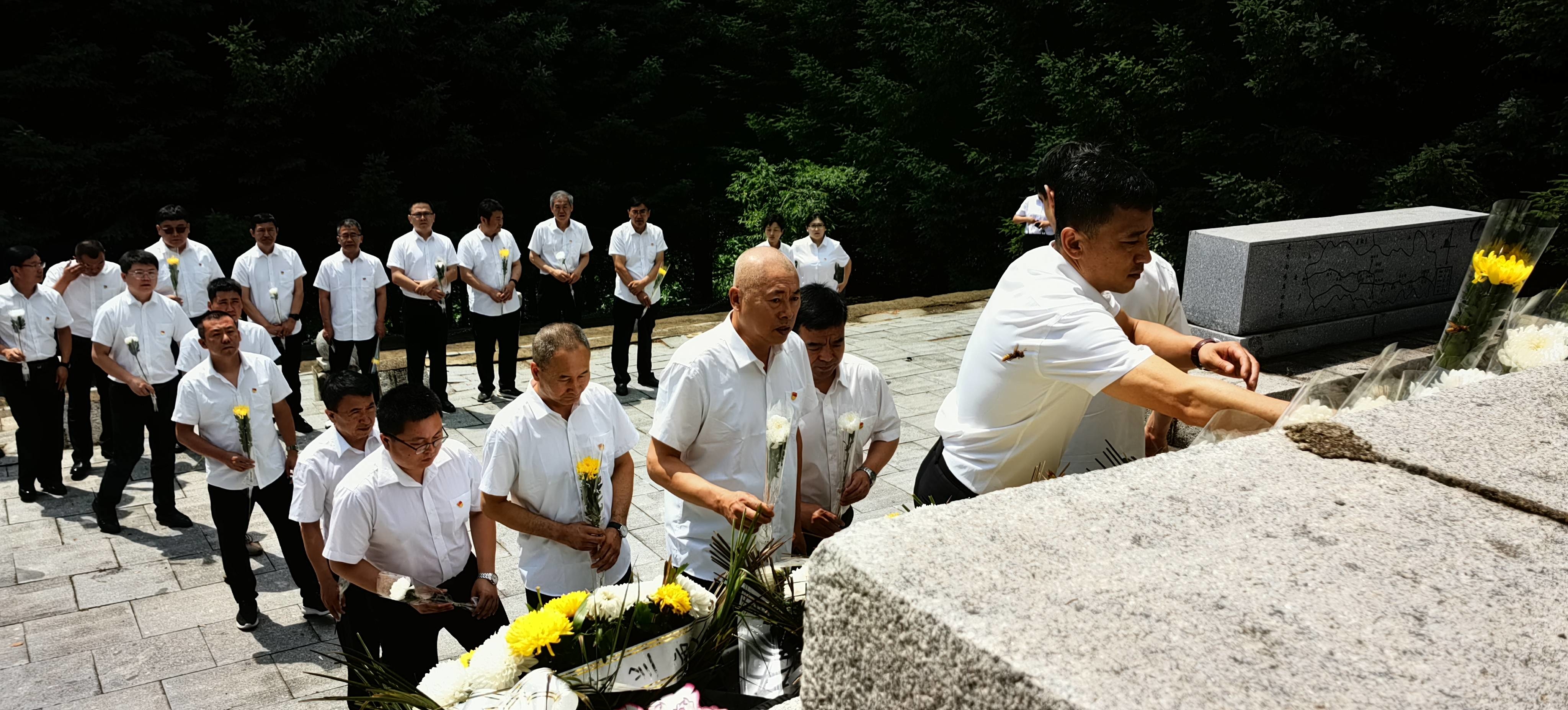 舒兰市应急管理局：缅怀革命先烈 锤炼党性修养