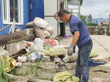 【#吉林舒兰以最快速度帮助受灾群众返乡#】