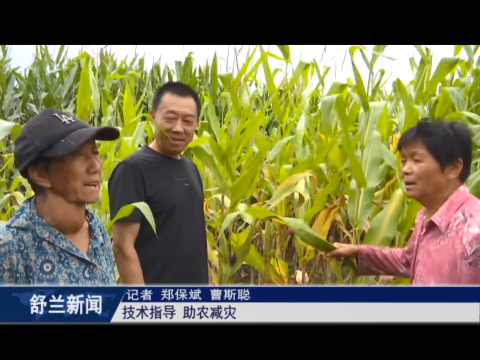 舒兰：技术指导 助农减灾