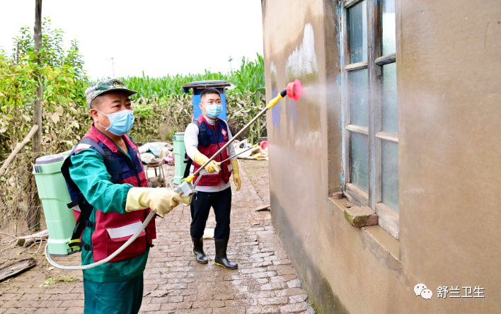 舒兰市卫生健康系统积极开展灾后卫生应急工作