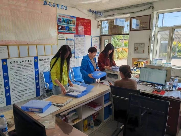 爱国卫生运动丨舒兰市环城街道检查爱国卫生运动开展情况