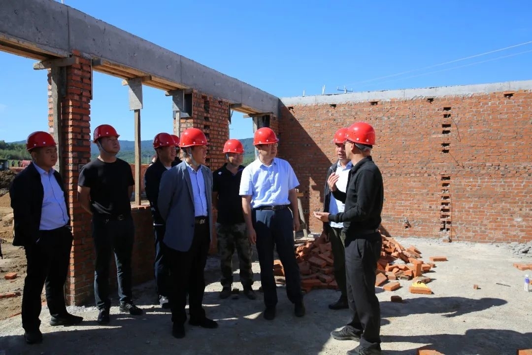 应急管理部救灾司应急指挥专员周伟到舒兰市调研督导灾后重建工作