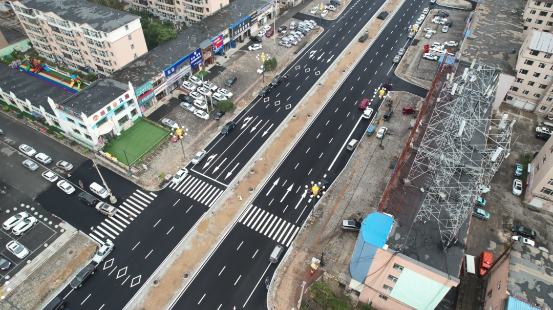 项目建设进行时丨舒兰大街人民大路至五桦路段通车
