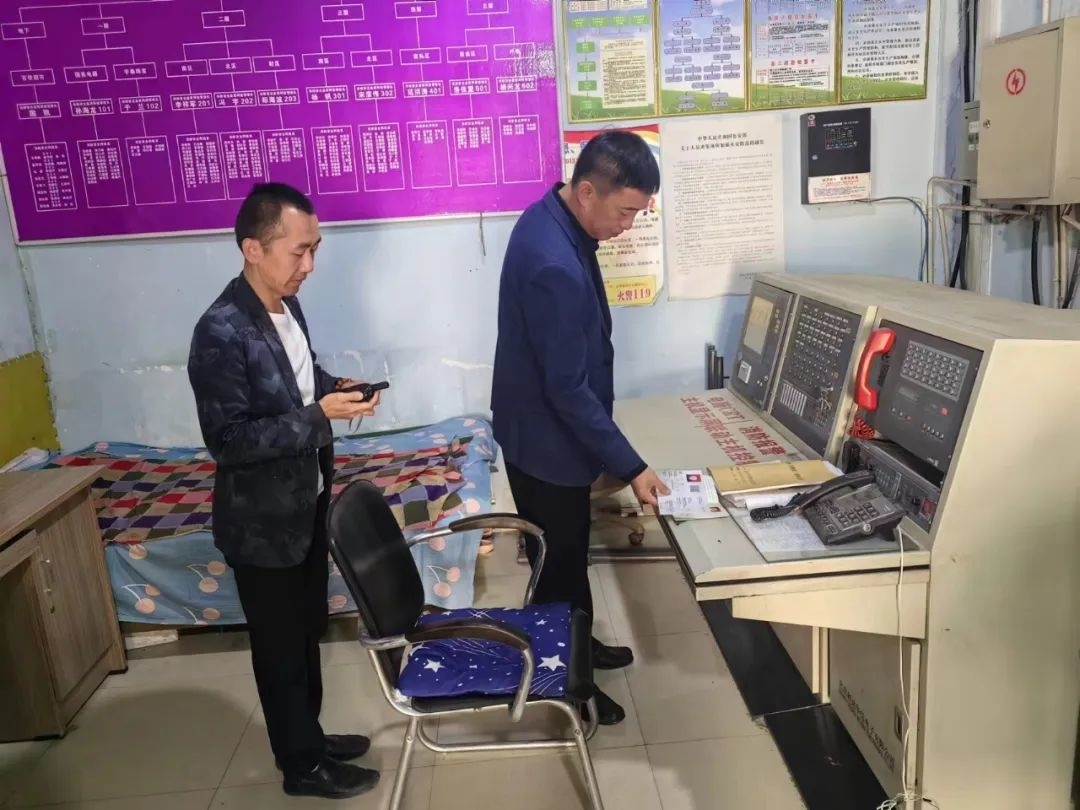 舒兰市领导开展节前安全检查