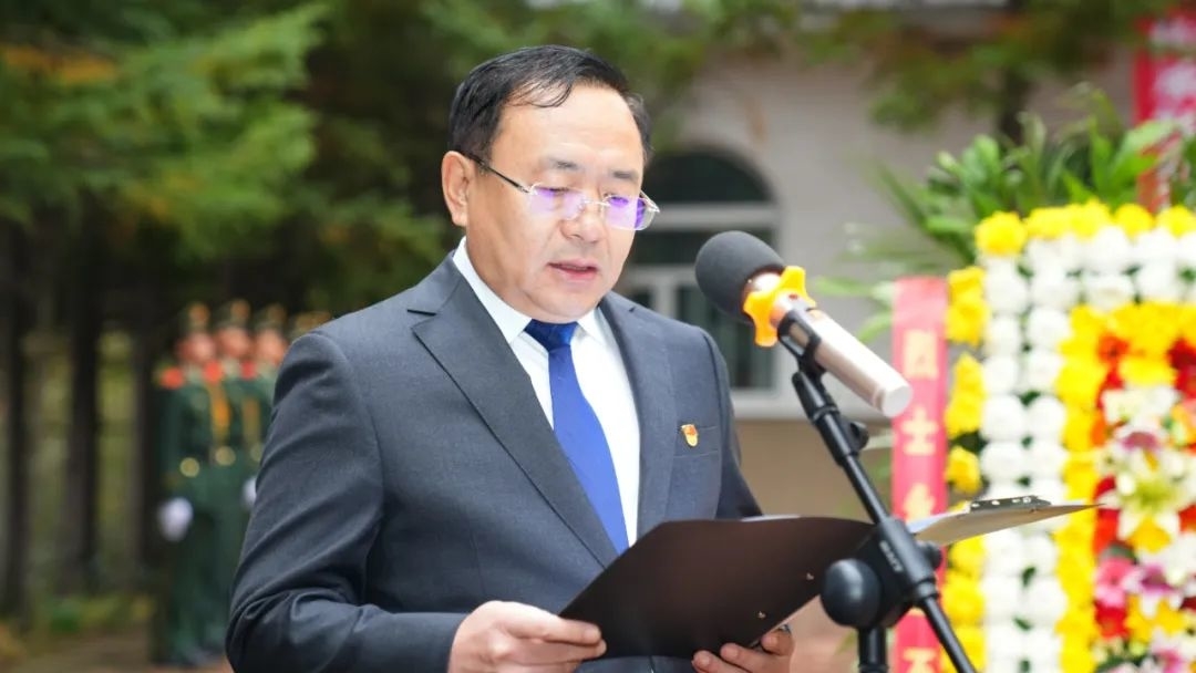 舒兰市举行烈士纪念日公祭活动