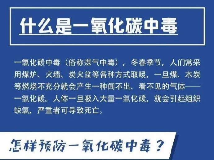 谨防一氧化碳中毒，你了解多少？