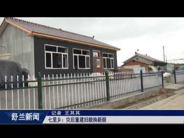 万众一心 重建家园&middot;七里篇丨舒兰市七里乡：灾后重建旧貌换新颜