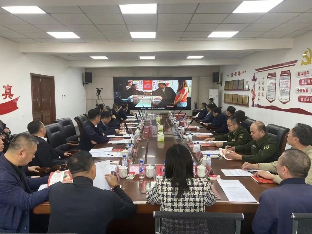 省双拥办副主任、省退役军人事务厅副厅长王继才率考评组来舒兰市考评吉林省双拥模范城创建工作