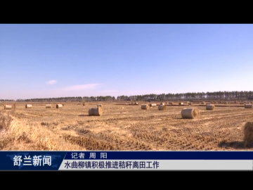 乡村振兴&middot;筑梦舒兰丨舒兰市水曲柳镇积极推进秸秆离田工作