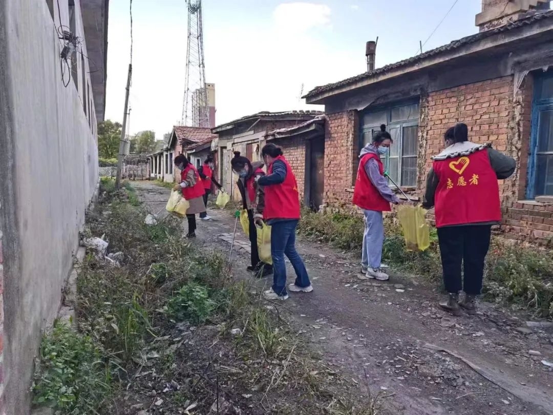 创城进行时丨舒兰市滨河街道希望社区秋季整治环境卫生不停歇