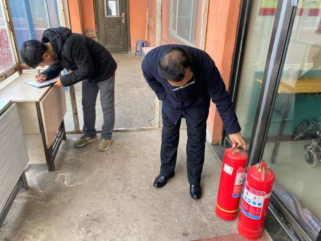 舒兰市环城街道开展春节期间消防安全专项检查行动