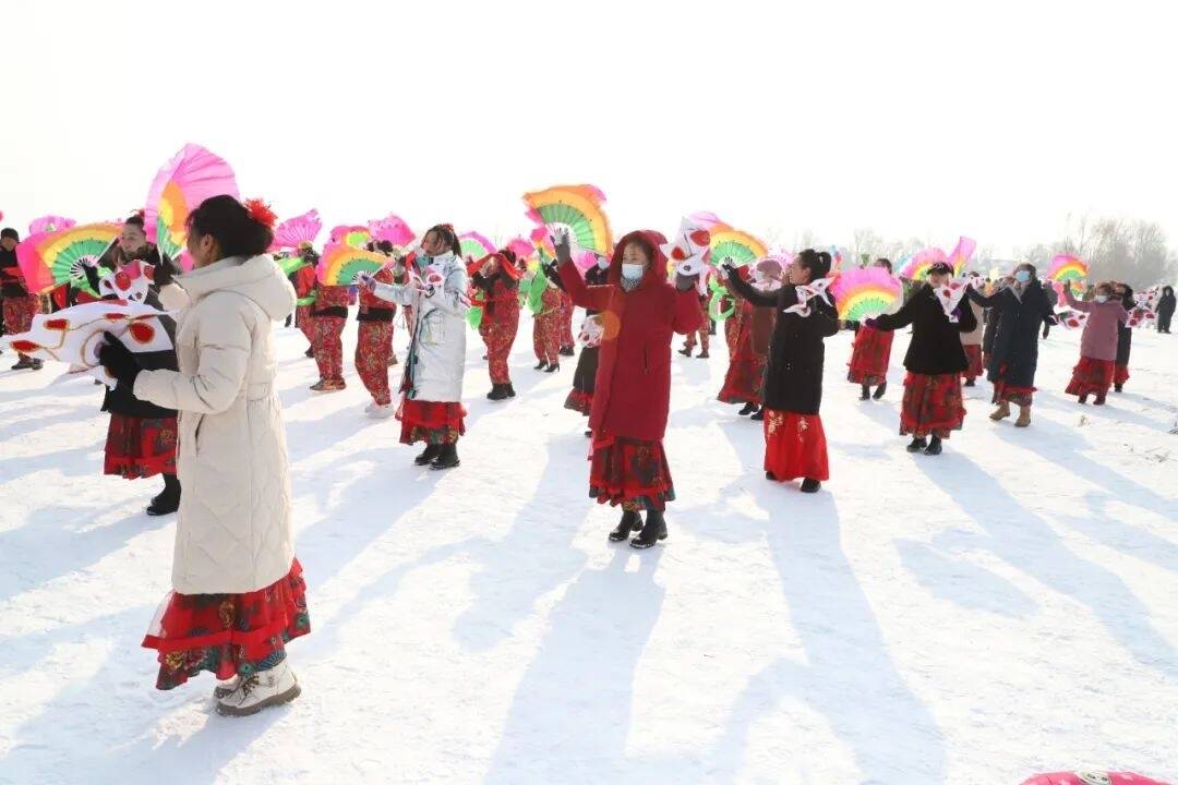 乡村振兴&middot;筑梦舒兰丨舒兰市法特镇&ldquo;踏雪垂钓 乐享龙年&rdquo;冰雪节开幕