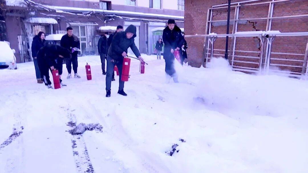 舒兰市北城街道开展消防应急演练活动