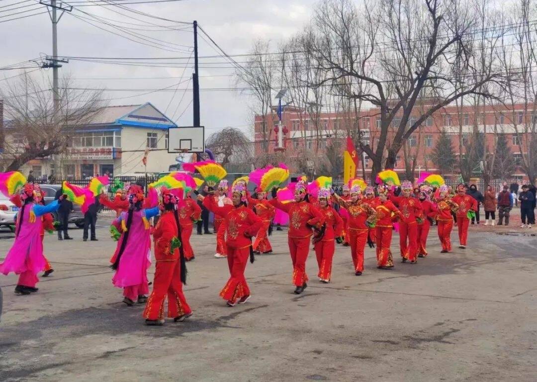 舒兰市朝阳镇：正月里来扭秧歌，欢声笑语迎元宵