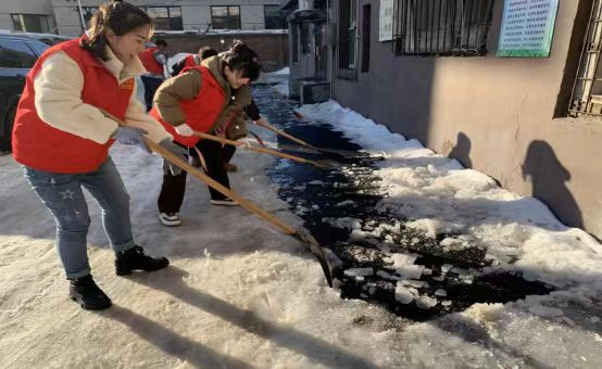 创城进行时丨舒兰市北城街道开展&ldquo;除雪保安全&rdquo;志愿服务活动