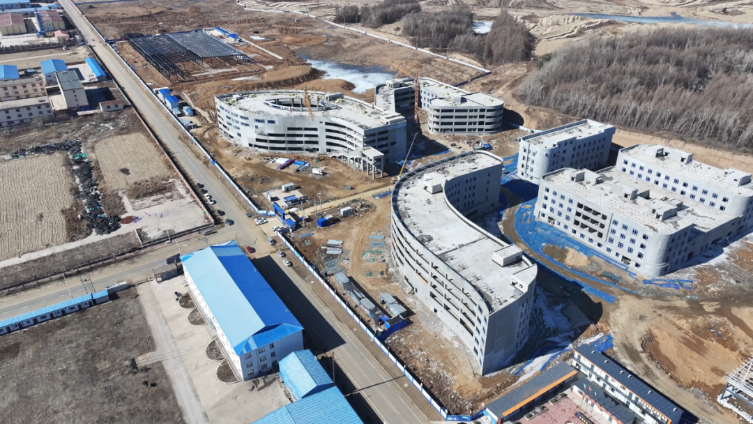 项目建设进行时丨舒兰市白鹅产业园完成核心区主体工程建设